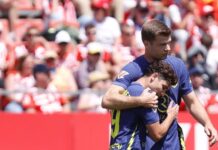 Julián Álvarez macht einen Kommentar, den Atlético Madrids Trainer Diego Simeone nicht mag