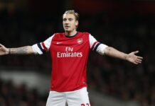 “Herr”, gibt Nicklas Bendtner zu, dass er seinen Arsenal-Teamkollegen vom ersten Tag an gehasst hat, als sie