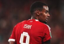 Erwartet Gespräche in Liverpool über den Verkauf von Alexander Isak