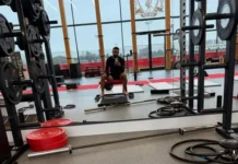 Das Foto zu posten, das das Chaos in Liverpool abdecken wird,