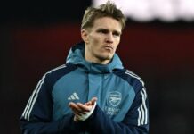 Arsenal-Fans ließen Kapitän Martin Ødegaard nach der Niederlage gegen Manchester United