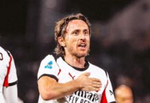 Wirft sich mit einem neuen Vertrag auf den 40-jährigen Luka Modric