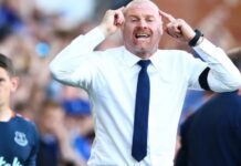 Sean Dyche ist glücklich, den Job anzunehmen, hat aber die Behauptung, dass Tottenham