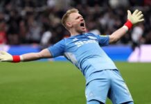 Aaron Ramsdale hatte ein großartiges Spiel gegen Manchester United, aber Newcastle war nicht überzeugt