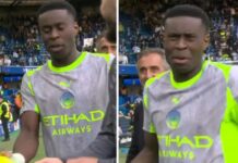 Marc Guéhi lehnte den Best of the Pitch-Preis nach dem Sieg von Manchester City gegen Chelsea