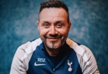 Roberto de Zerbi wurde nach der Übernahme von Tottenham