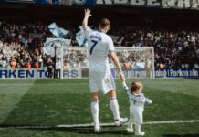 Viktor Claesson erzielte ein Tor in seinem letzten Spiel für den FC Kopenhagen