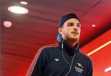 Declan Rice ist vor Arsenal-Atlético