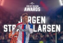 Jørgen Strand Larsens fantastisches Tor wird bei Crystal Palace