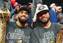 Die New York Knicks sichern sich den NBA-Titel nach einem Sieg über die San Antonio Spurs in Spiel 5