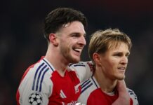 Declan Rice hat bei der Weltmeisterschaft die Aufgabe, den englischen Star von einem Wechsel zu Arsenal