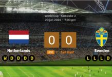 LIVE – Niederlande gegen Schweden: Kommentare, Updates, Tore & Statistiken