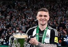 Der Championship-Club hat den Warp unternommen, um Kieran Trippier