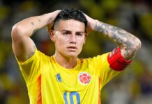 Der ehemalige WM-Held James Rodriguez verlässt einen weiteren Verein – diesmal nach 6 Spielen