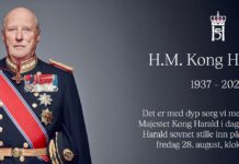 S.M. König Harald V. ist