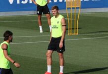 Alexander Sørloth zurück auf dem Trainingsgelände und bereitet sich auf den Besuch von Atlético Madrid bei Alavés