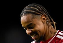 Liverpools Bradley Barcola benötigte nur eine magere halbe Stunde, um als schnellster