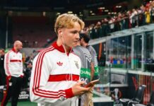 Die roten Teppiche werden für Andreas Schjelderup