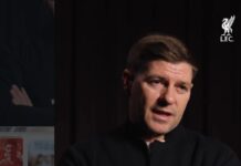 Liverpool-Ikone Steven Gerrard und Wrexham haben etwas am Laufen…