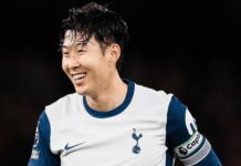 Die Tottenham-Fans freuen sich, dass Son Heung-min sich in die Geschichte des südkoreanischen Fußballs einschlägt